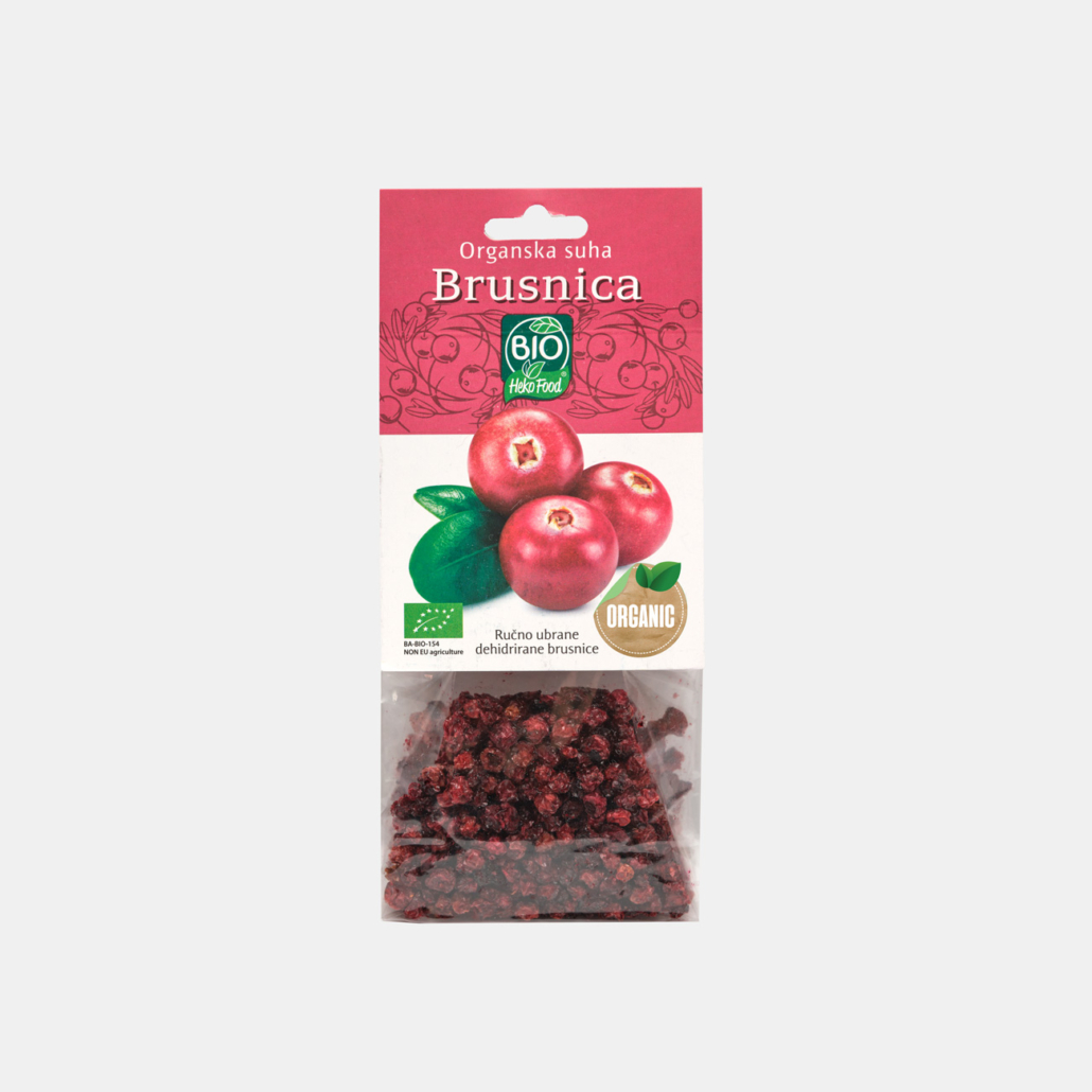 100% BIO Brusnica suha