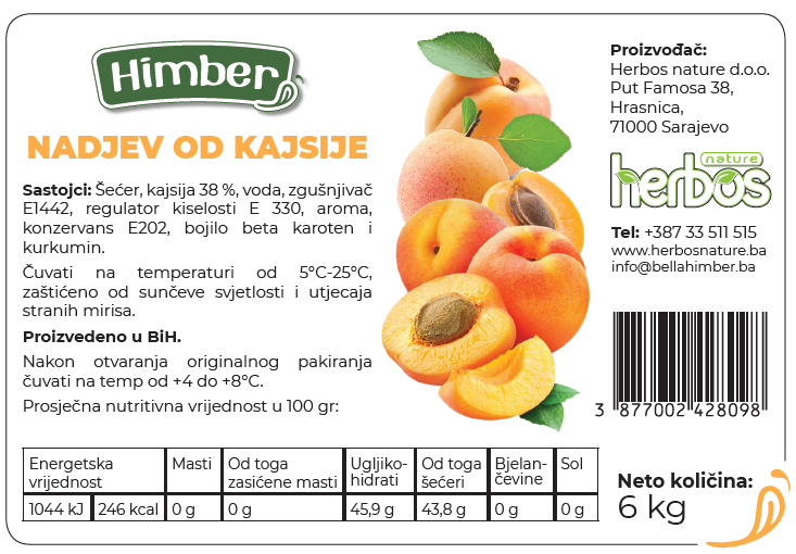 nadjev od kajsije